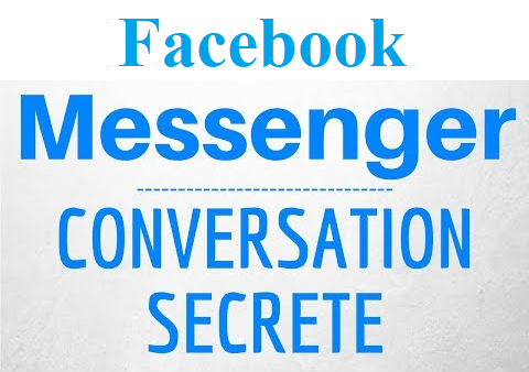 conversation secrète sur messenger
