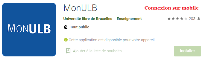 application mobile Monulb