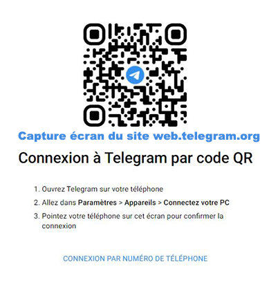 connexion telegram pc