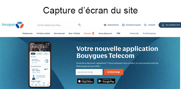 Site officiel bouygues telecom