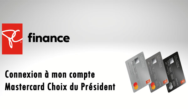 PC Finance mastercard choix du président