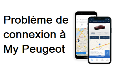 Problème de connexion à My Peugeot