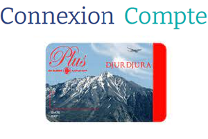 Connexion compte carte Djurdjura Air Algérie