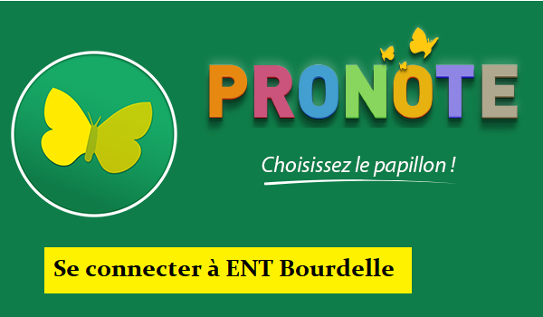 ENT Bourdelle sur Pronote